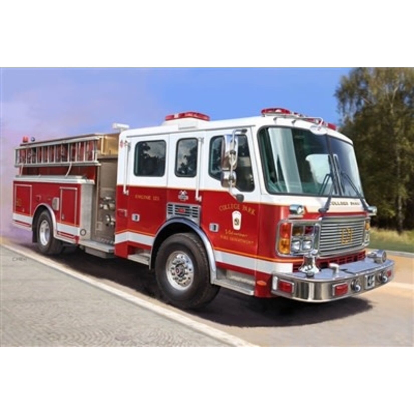 Trumpeter 1:72 American LaFrance Eagle Fire Pumper