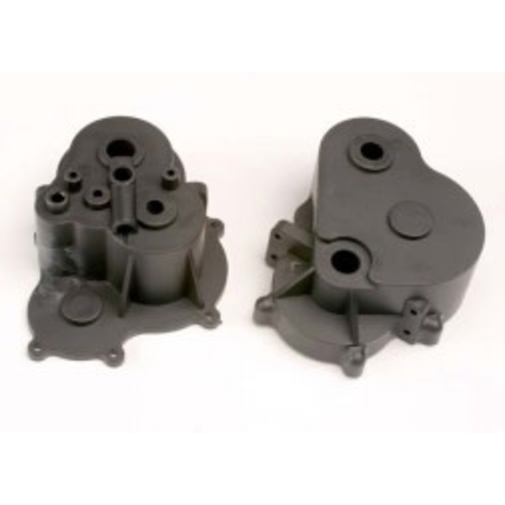 Traxxas Gearbox halves( f&r)/ rubber access plug