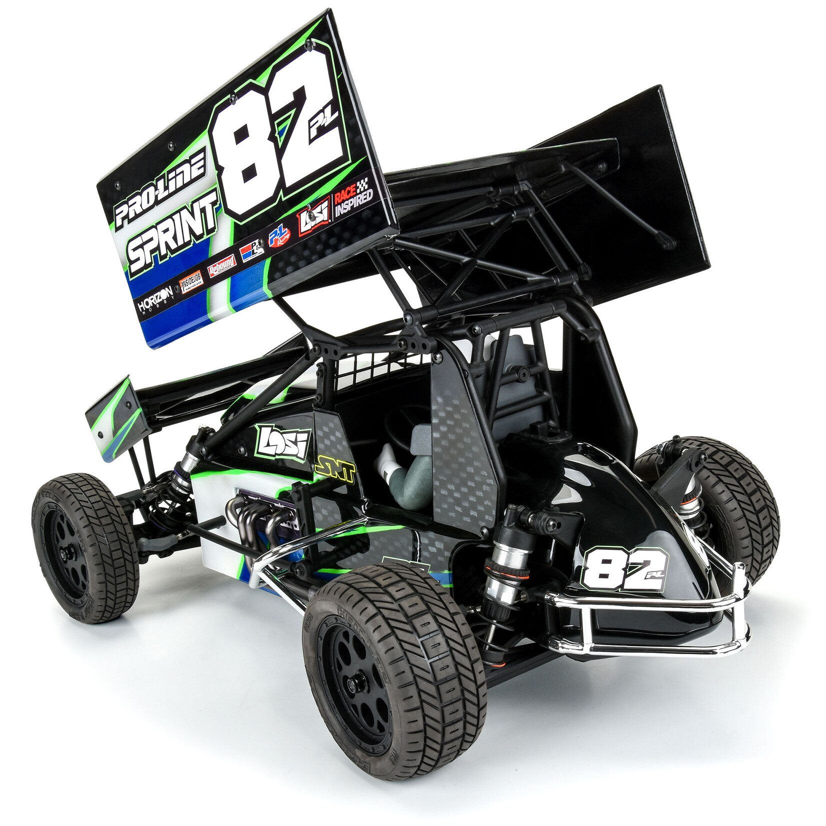 Pro-Line 1/10 Sprint Car Light Weight Clear Body Panel Kit: Losi Sprint Car