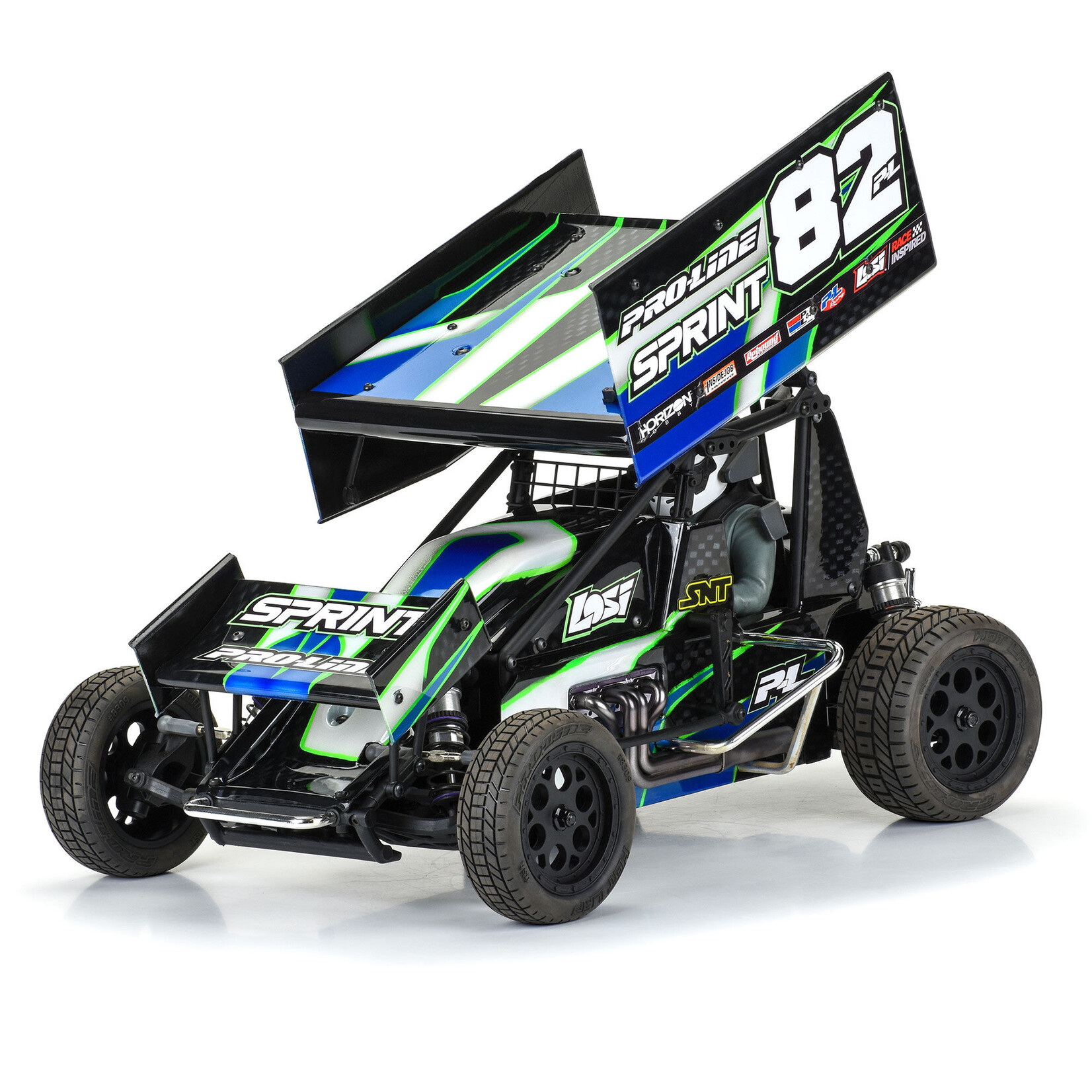 Pro-Line 1/10 Sprint Car Light Weight Clear Body Panel Kit: Losi Sprint Car