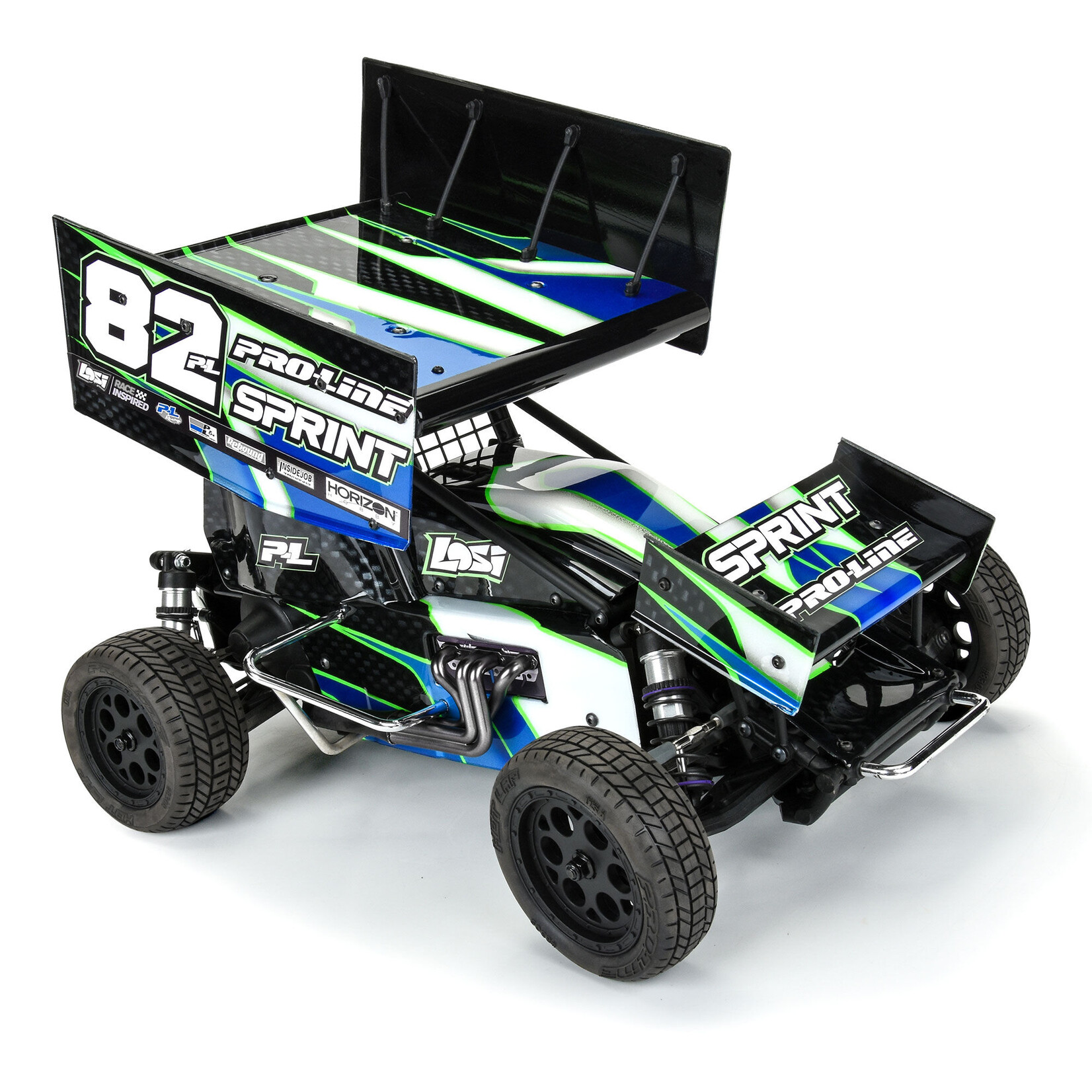 Pro-Line 1/10 Sprint Car Light Weight Clear Body Panel Kit: Losi Sprint Car