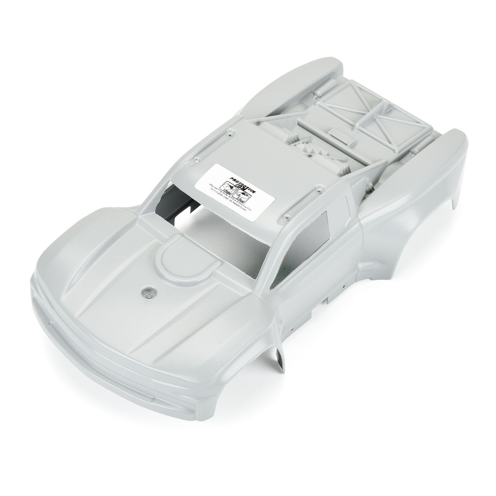 Pro-Line 1/16 Pre-Cut 2019 Chevy Trophy Truck Tough-Color Gray Body: GROM