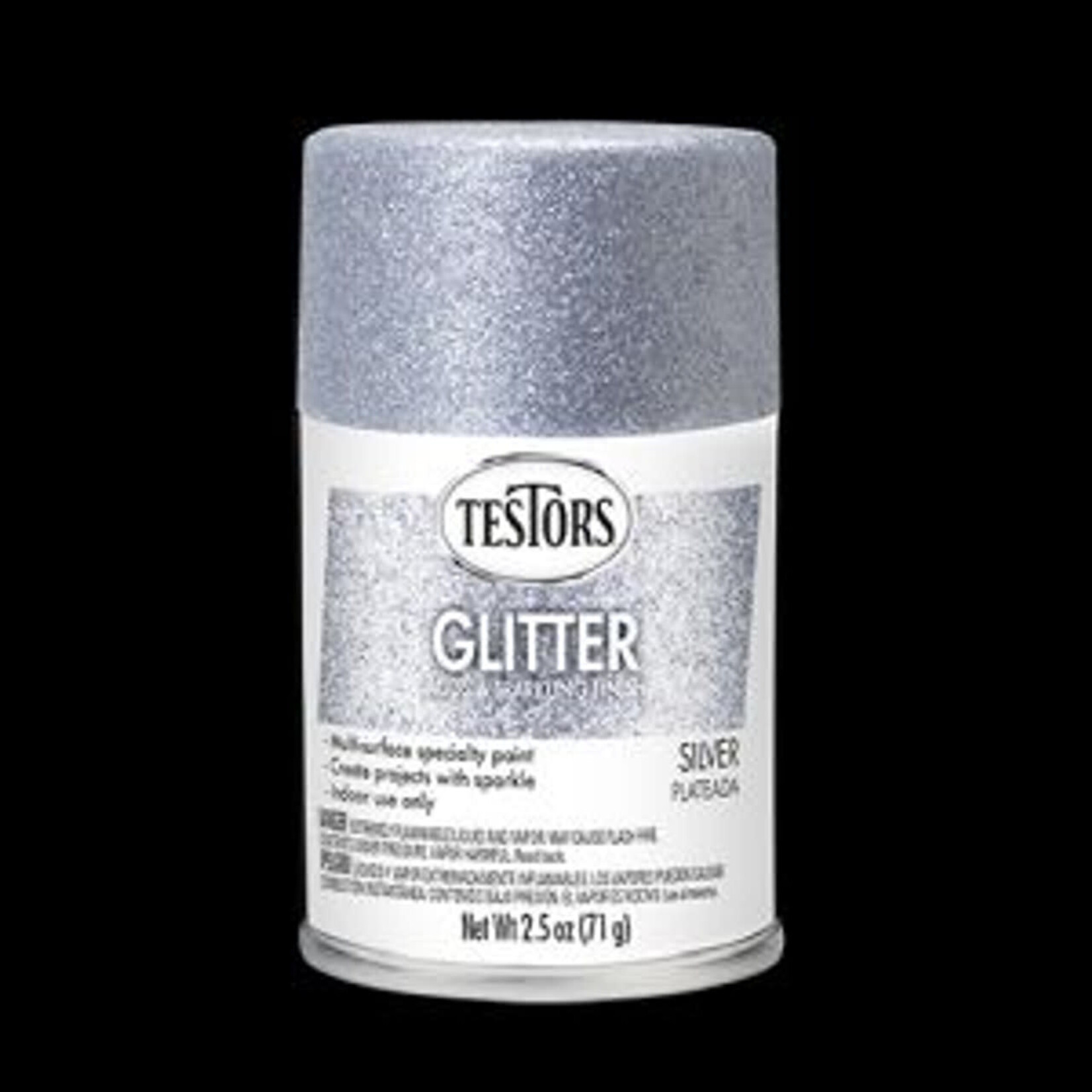 Testors Silver Plate-glitter