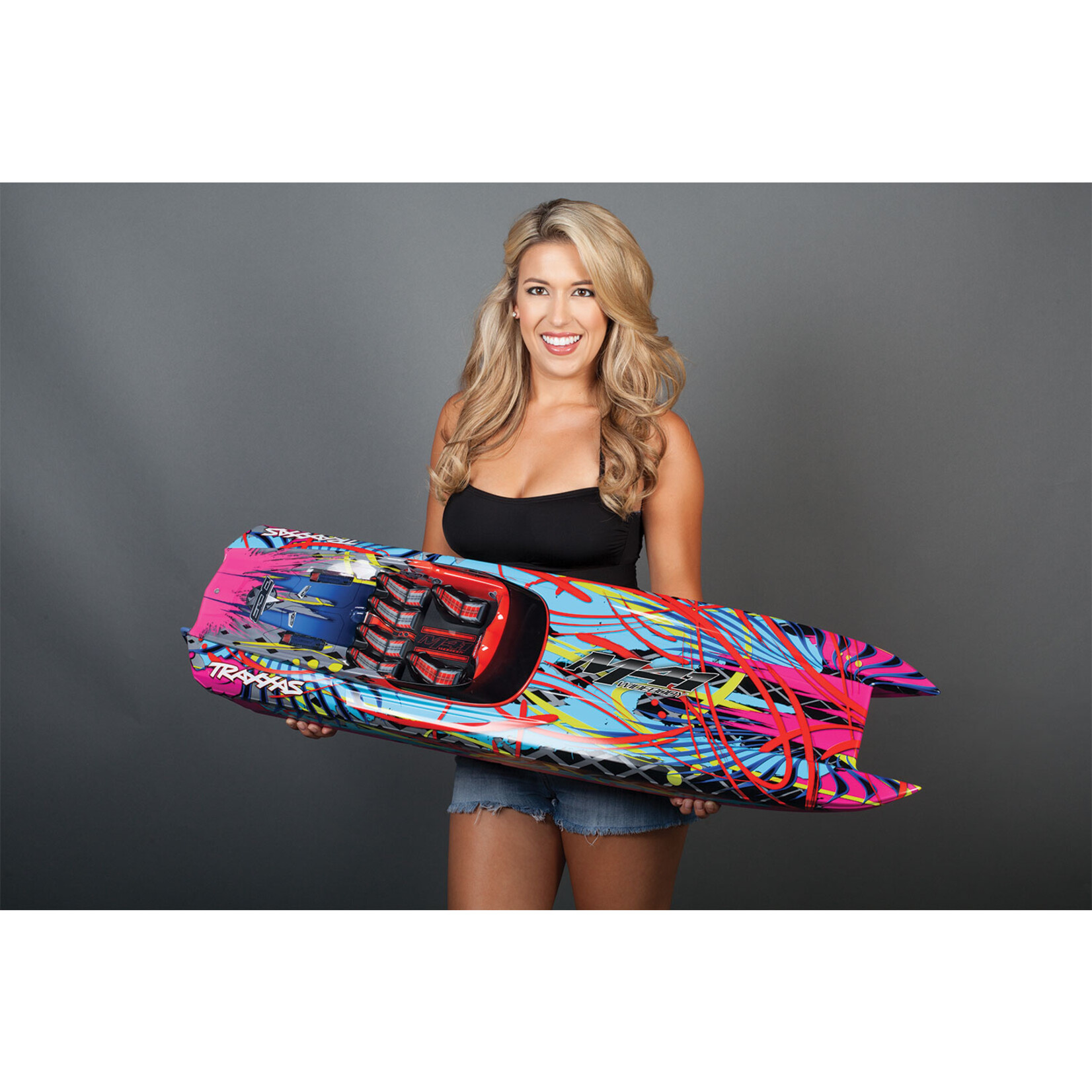 Traxxas DCB M41 Widebody Catamaran - PURPLE