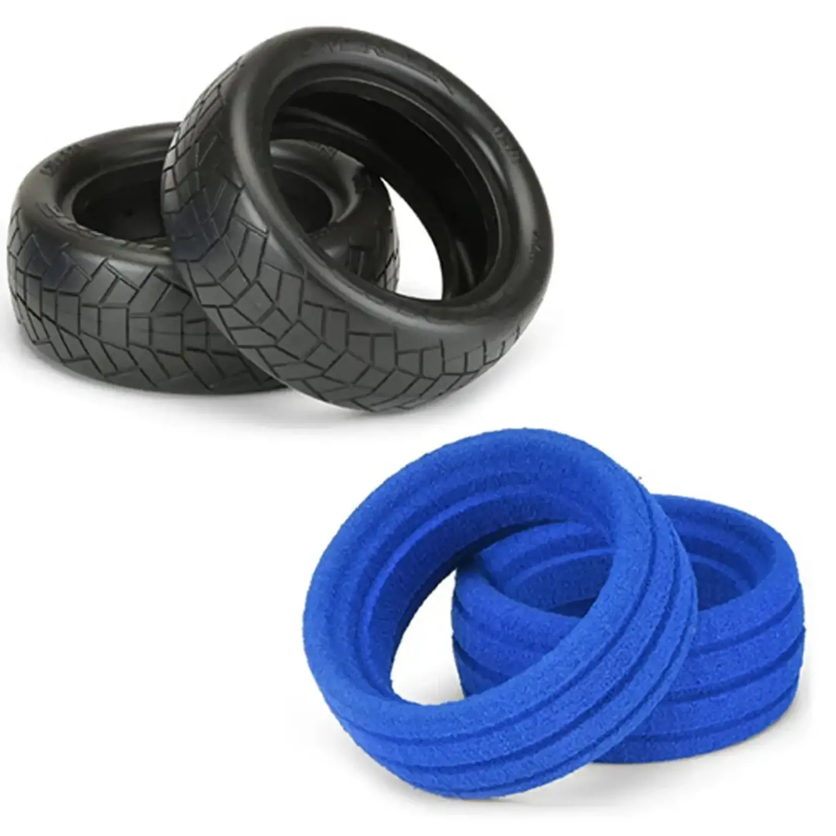 Pro-Line Inversion 2.2" M4 Sup/Soft 4WD Indoor Buggy Front Tires w/ Foam