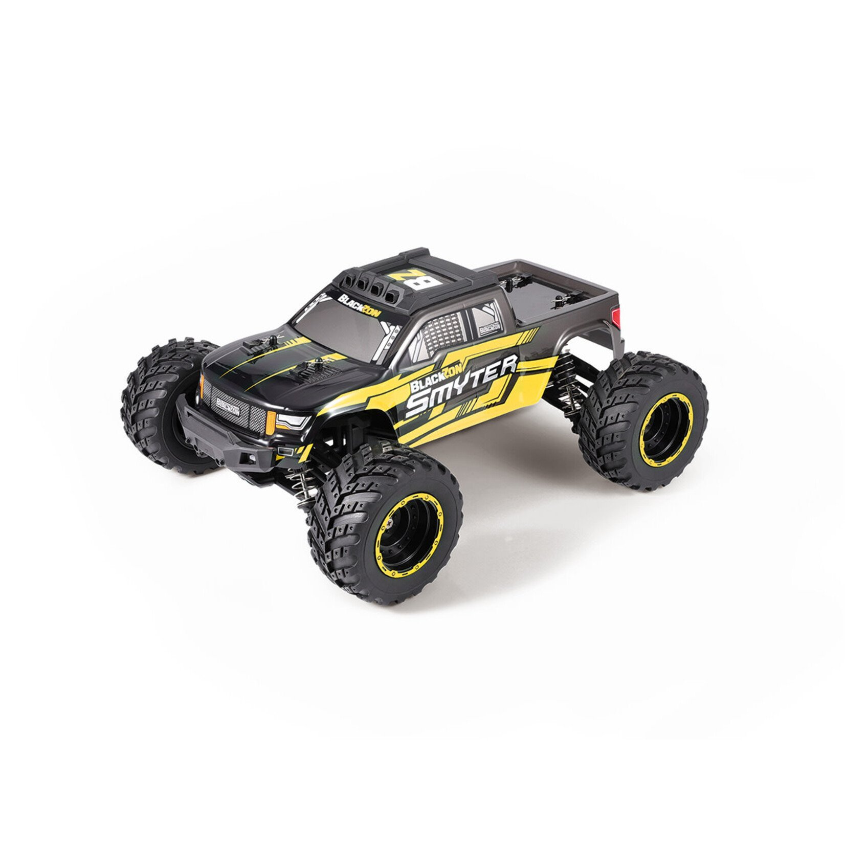 BlackZon Smyter MT 1/12 4WD Electric Monster Truck - RTR - Yellow