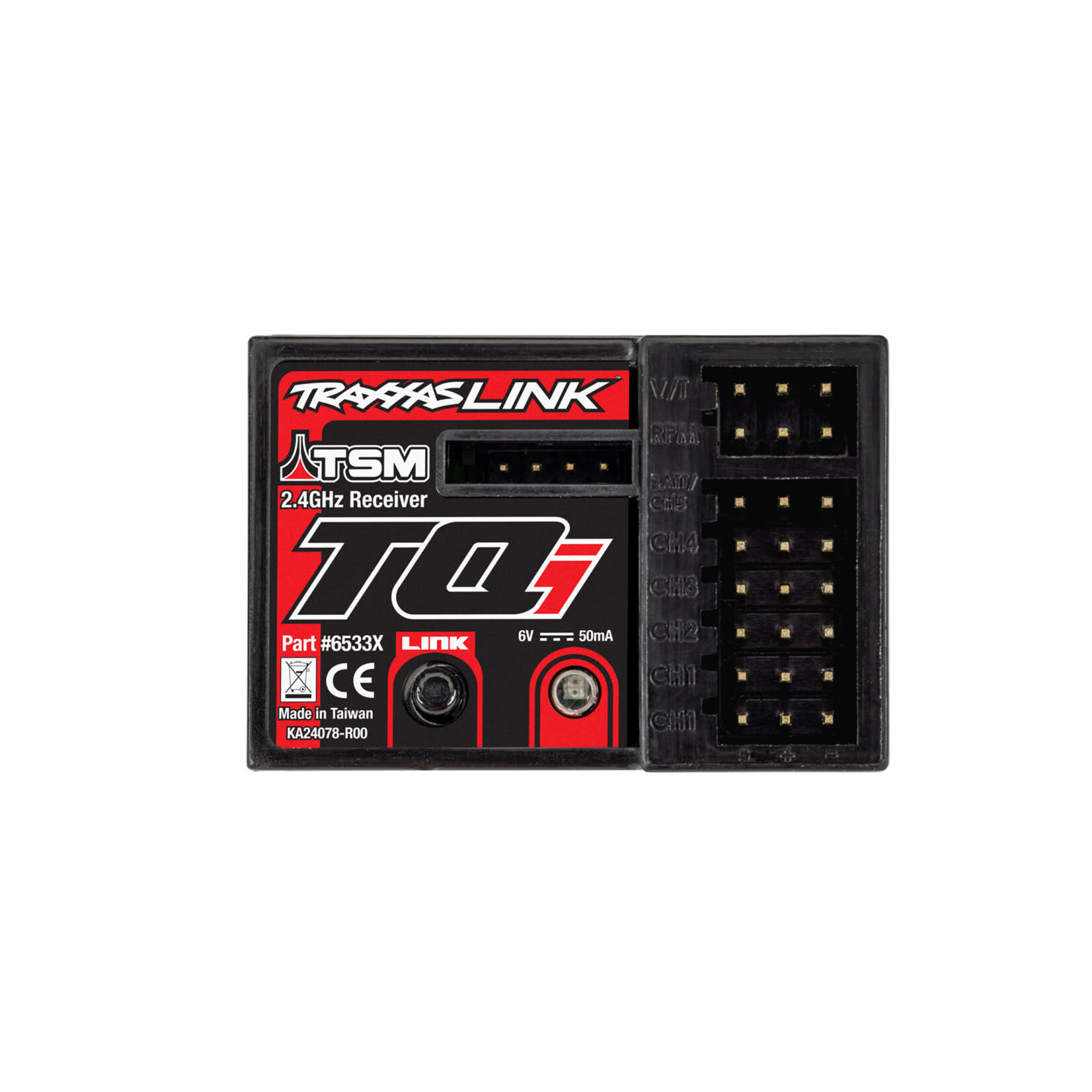 Traxxas Tqi Receiver 5ch Telemetry 2.4