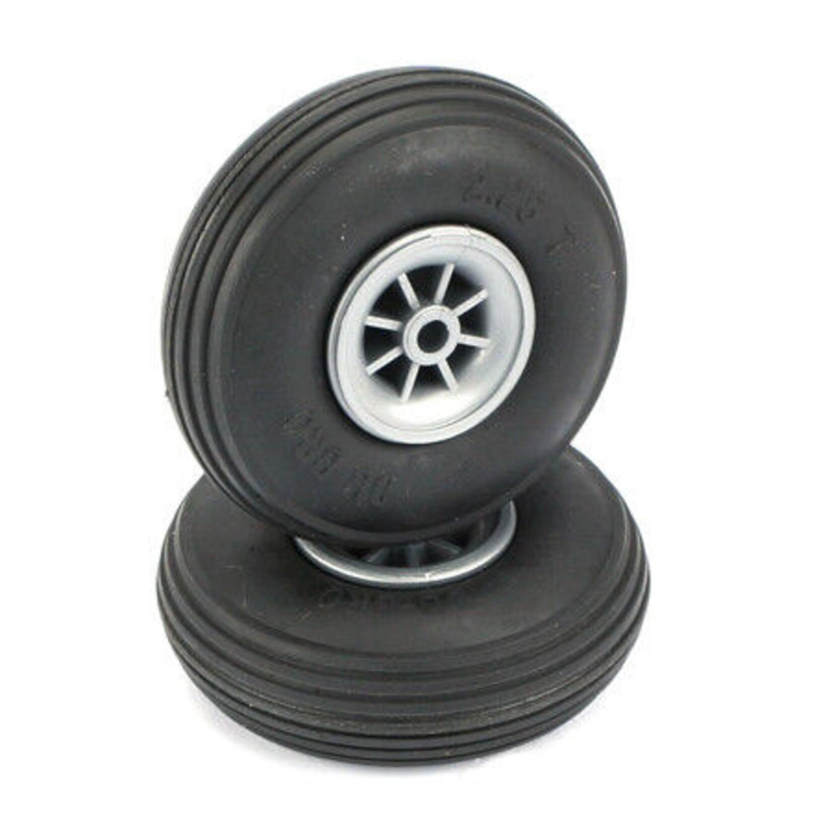 Du-Bro Treaded Wheels, 2-1/4" (2)