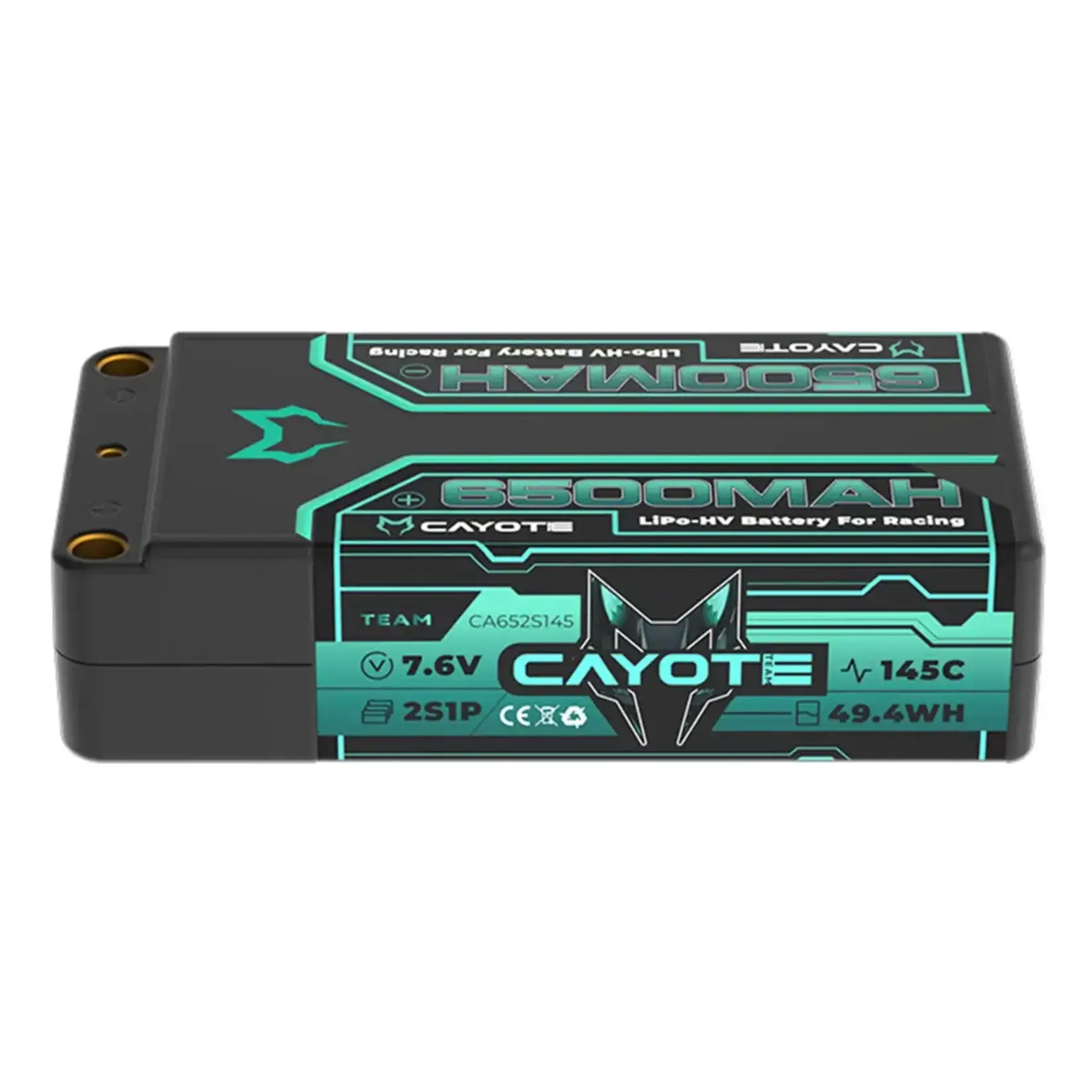2S 145C LCG Shorty LiHV Battery (7.6V/6500mAh)