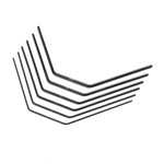 Team Losi Racing (TLR) Rear Sway Bar Set, Evens: 22X