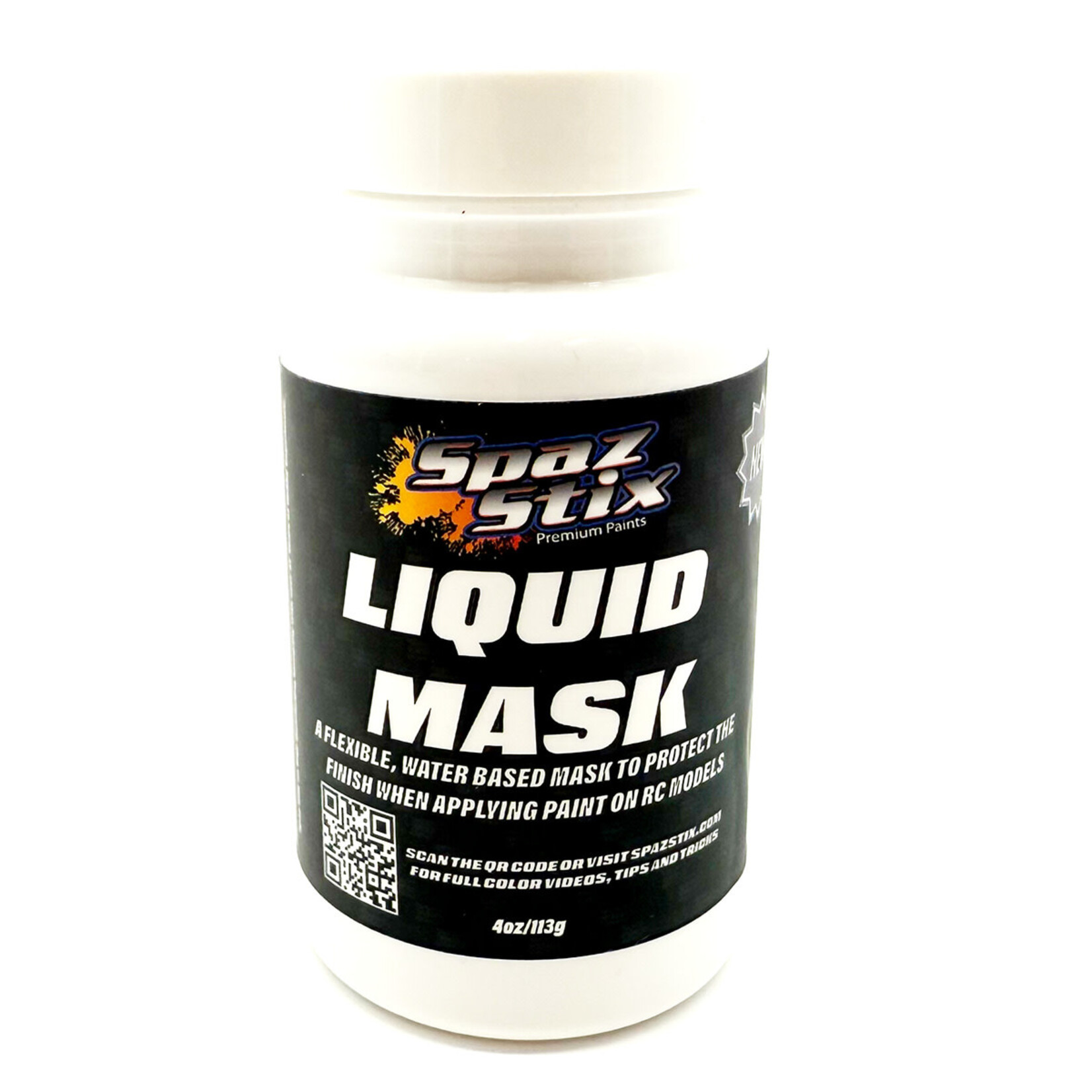 Spaz Stix Water Based Liquid Mask V2, 4oz