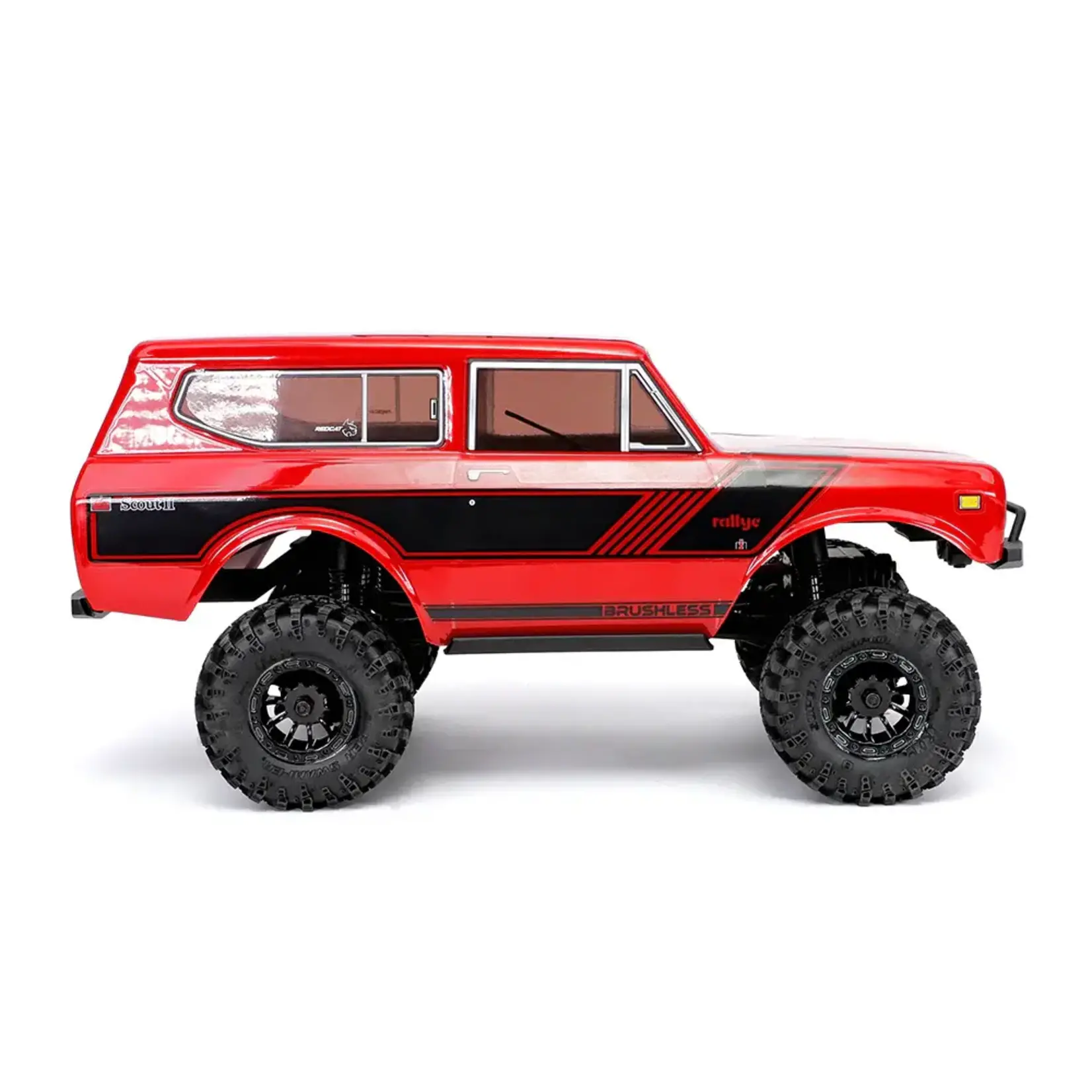 Redcat Racing Ascent-18 International Scout II Brushless - 1/18 Scale Rock Crawler - RED