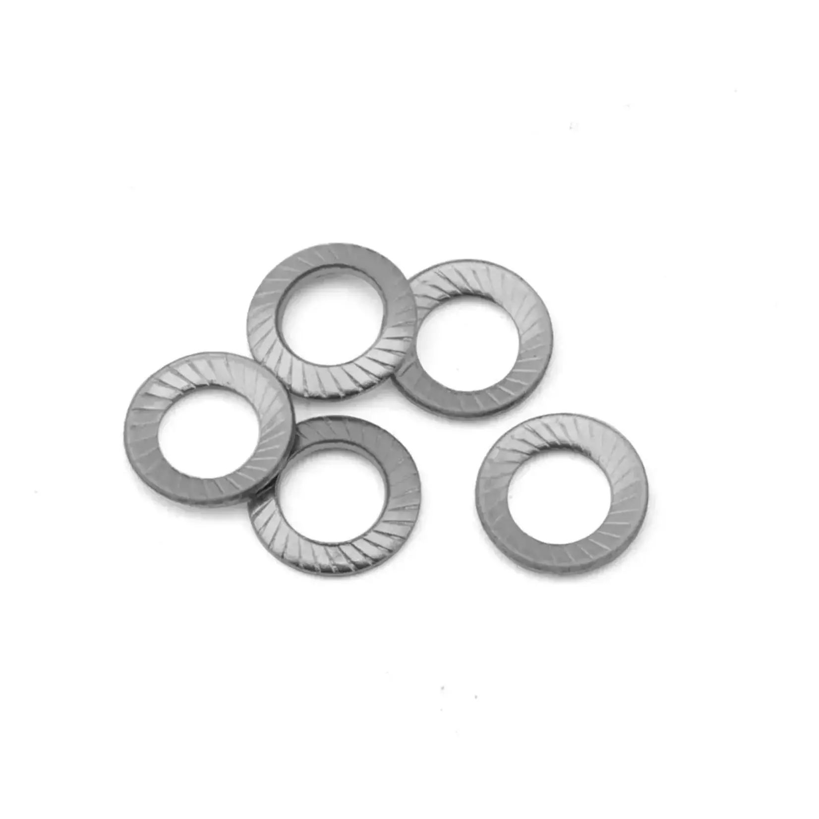 Treal Hobby Type D 1.0" Concave 6-Spoke Beadlock Wheels (Red) (4) (21.2g)