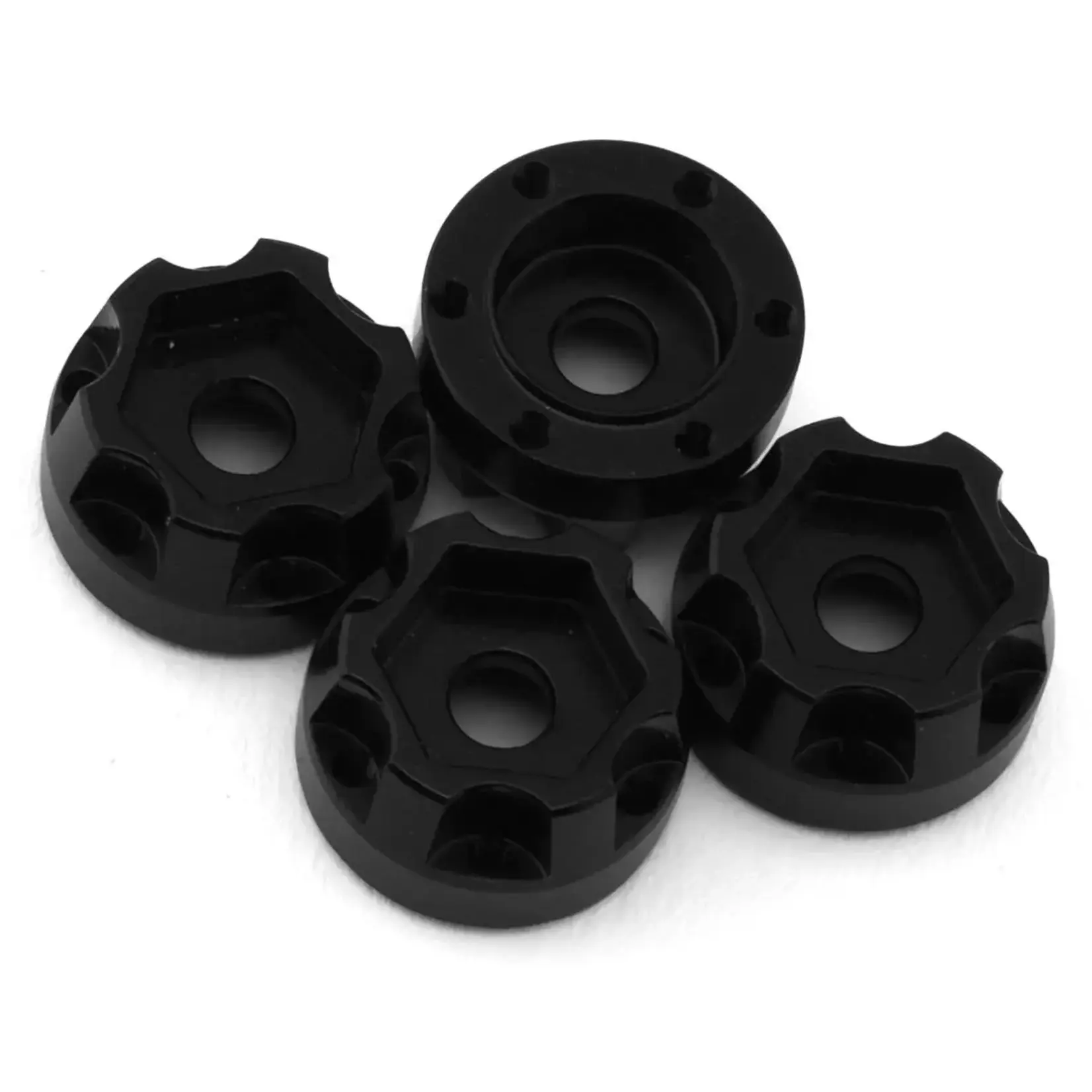 Treal Hobby Type D 1.0" Concave 6-Spoke Beadlock Wheels (Red) (4) (21.2g)