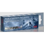 Acrylic Paint Set for The Ghost of Kyiv MiG29 Ukrainian AF