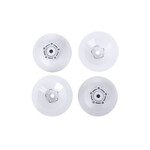 Traxxas White Wheel Discs (4) - Slash Modified and Late Model