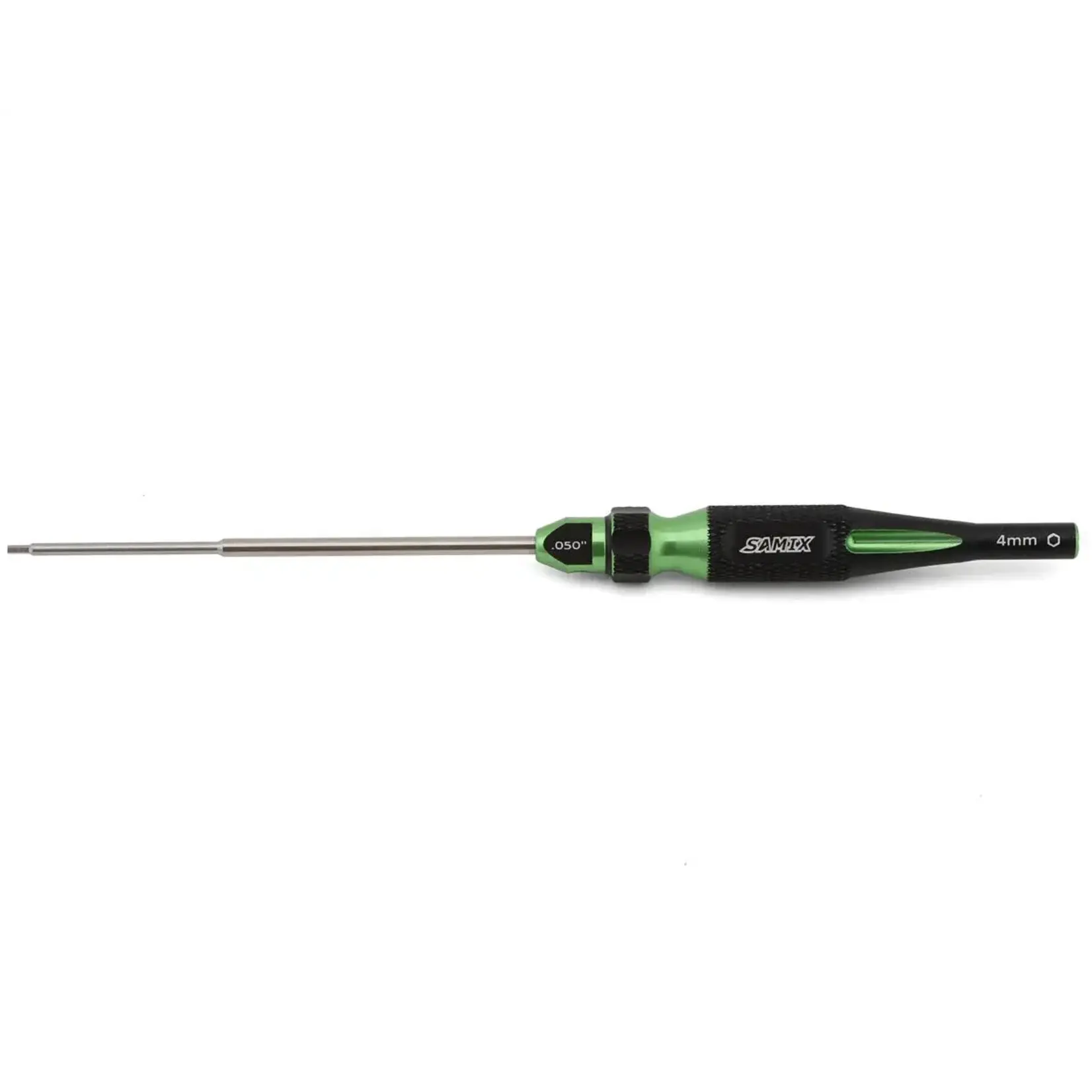 Samix SCX24 2-in-1 Hex Wrench/Nut Driver (Green) (.050" Hex/4mm Nut)
