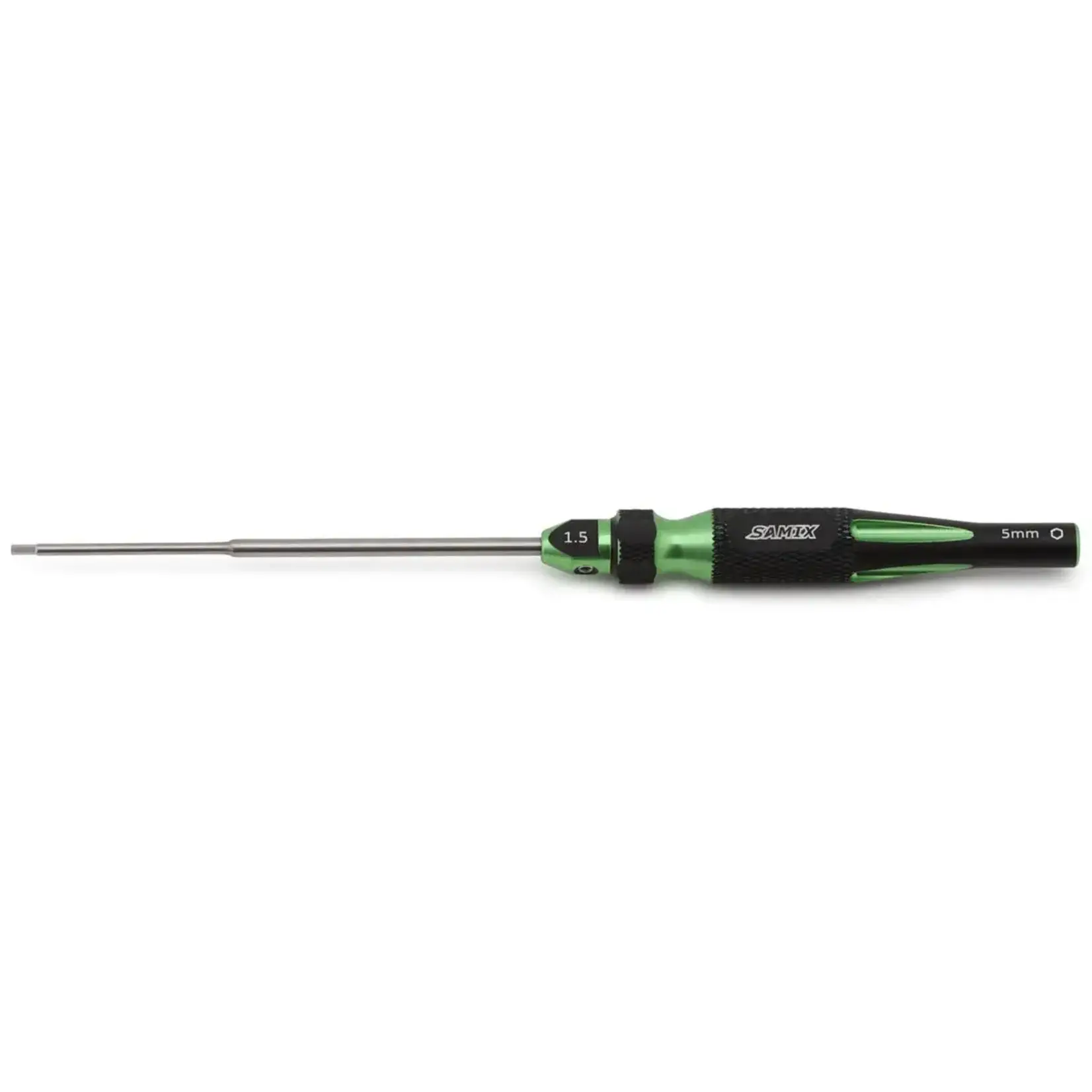 Samix 2-in-1 Hex & Nut Driver For Traxxas® TRX-4M™ (Green) (1.5mm Hex/5mm Nut)