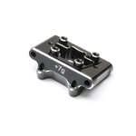 Team Losi Racing (TLR) Front Pivot Block, Aluminum, Black: 22S Sprint