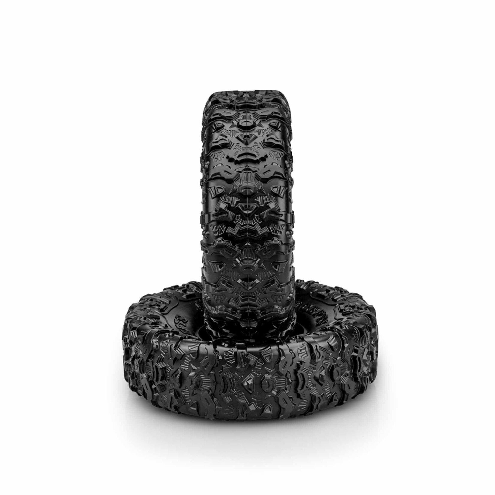 JConcepts 1/10 Megalithic 2.2" Rock Crawler Tires & Inserts, Green Compound (2)