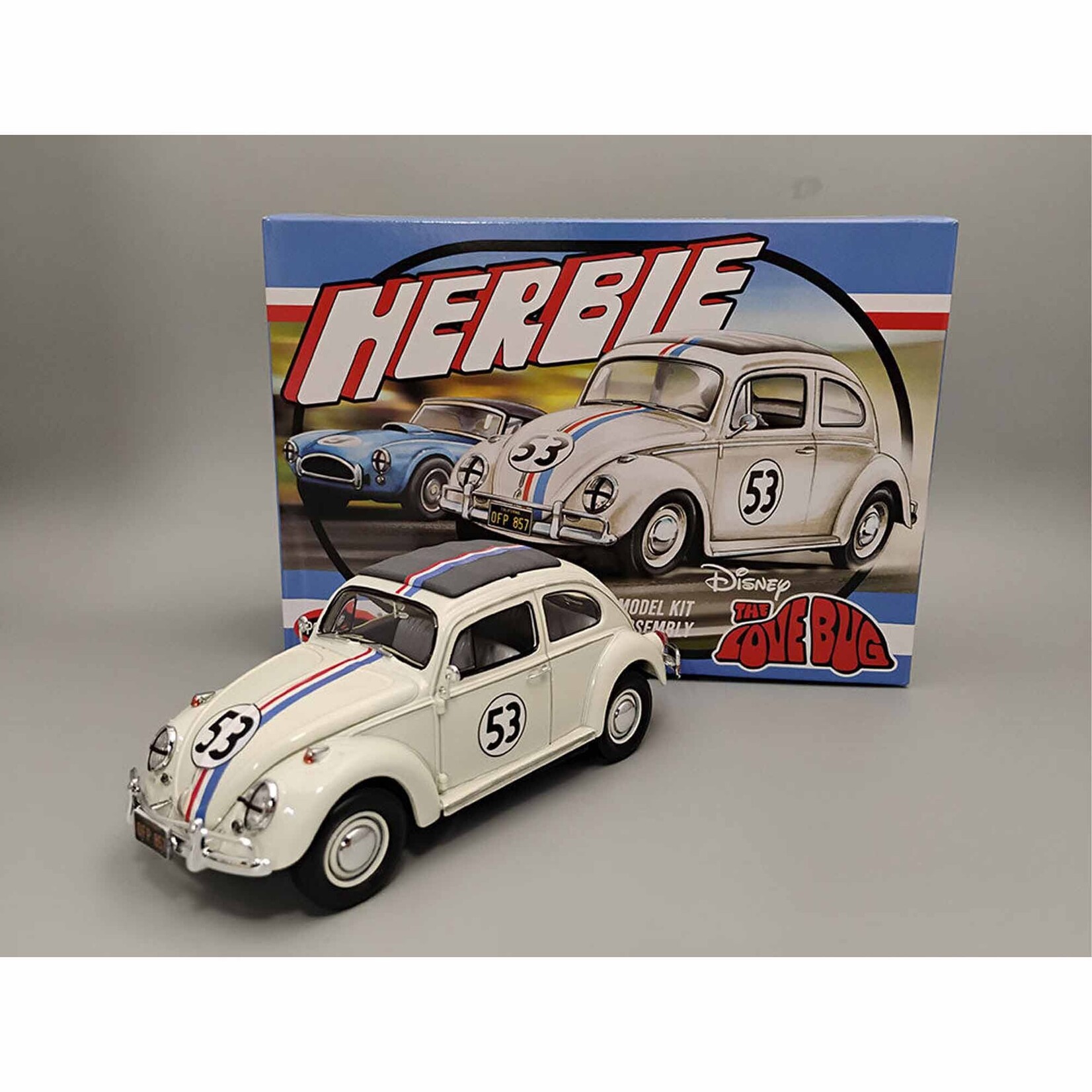 1/25 Herbie Volkswagon Beetle Snap Model Kit
