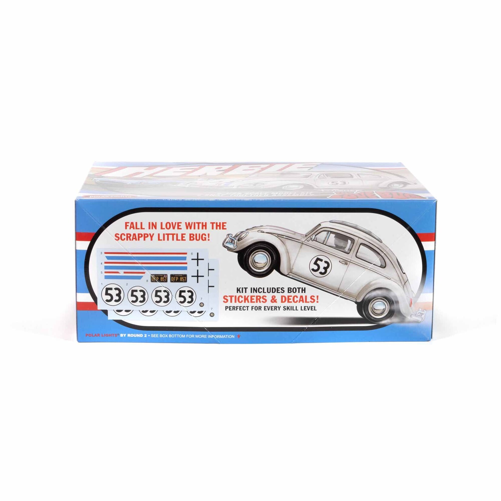 1/25 Herbie Volkswagon Beetle Snap Model Kit