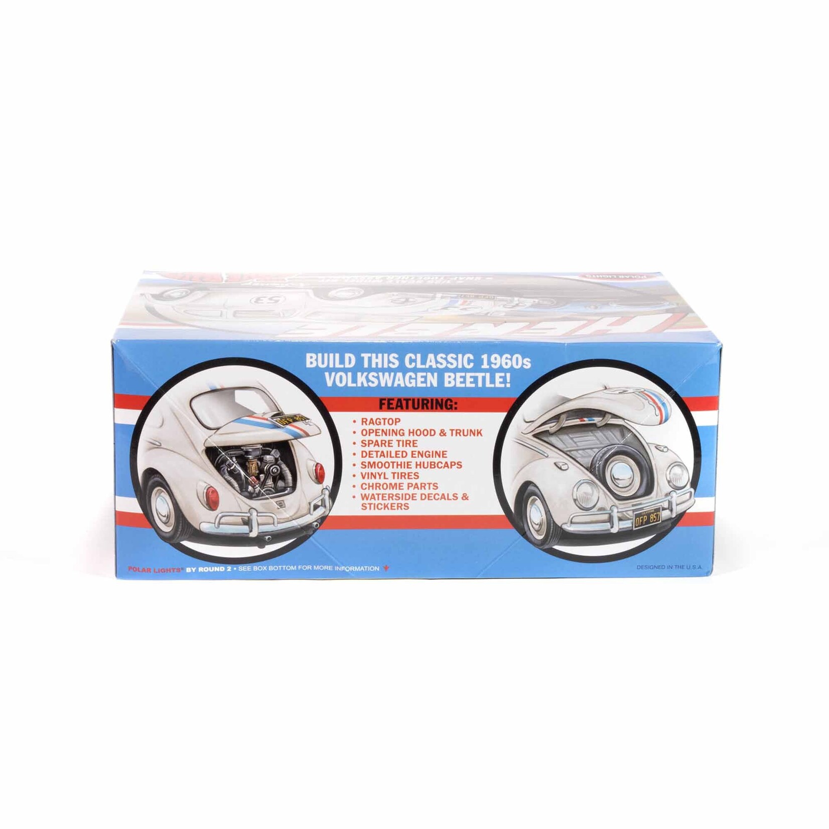 1/25 Herbie Volkswagon Beetle Snap Model Kit