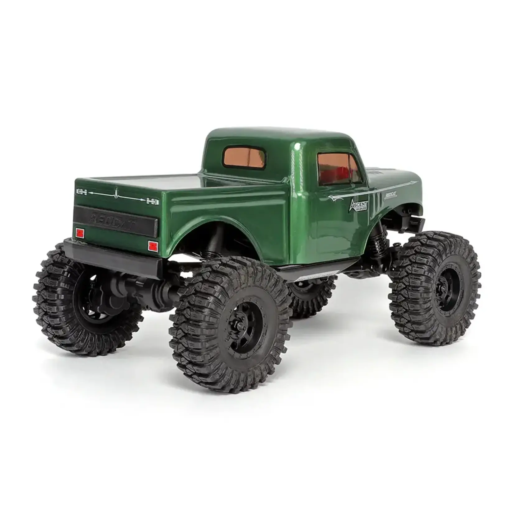 Redcat Racing Ascent-18 Brushless - 1/18 Scale Brushless Electric Rock Crawler - Green