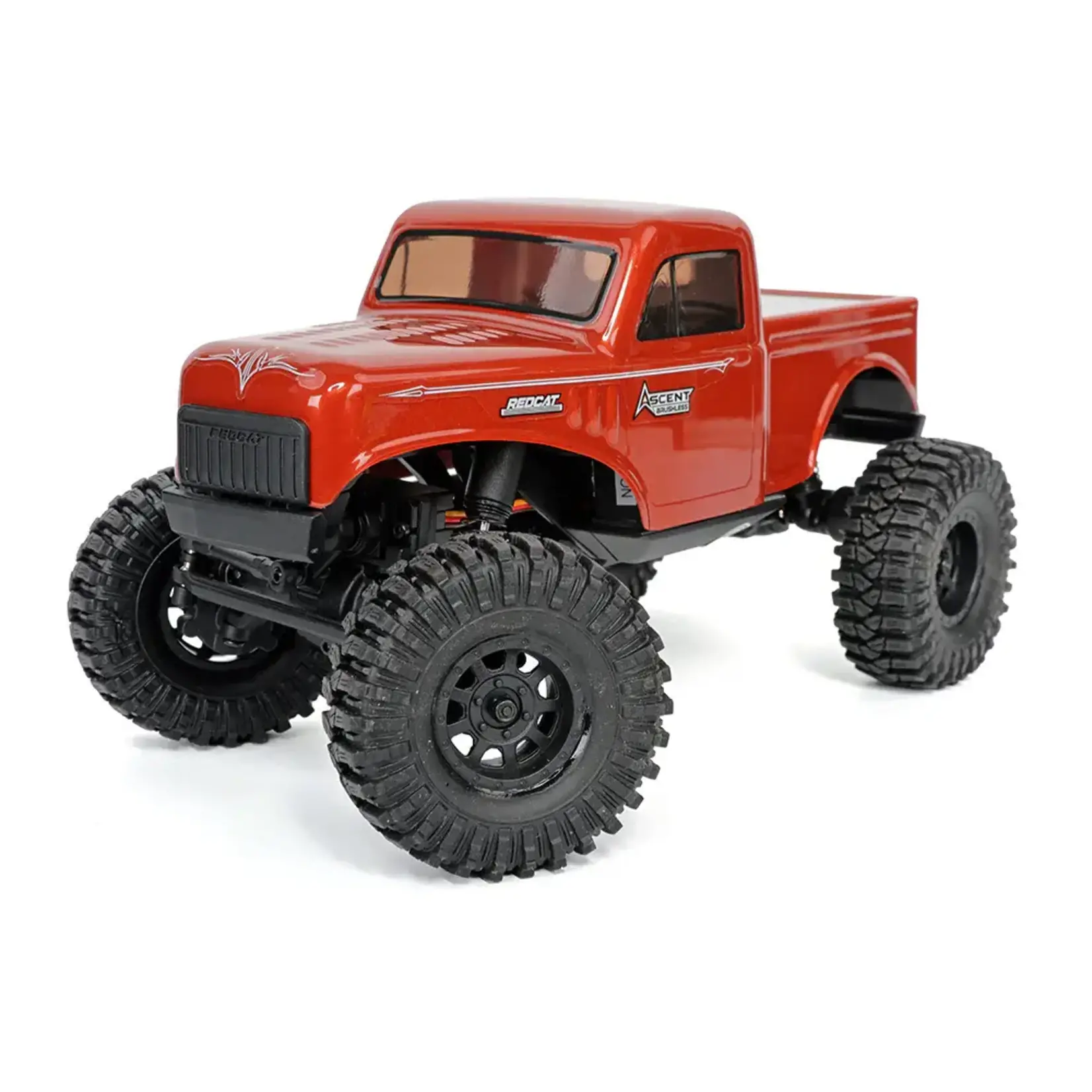 Redcat Racing Ascent-18 Brushless - 1/18 Scale Brushless Electric Rock Crawler - Orange
