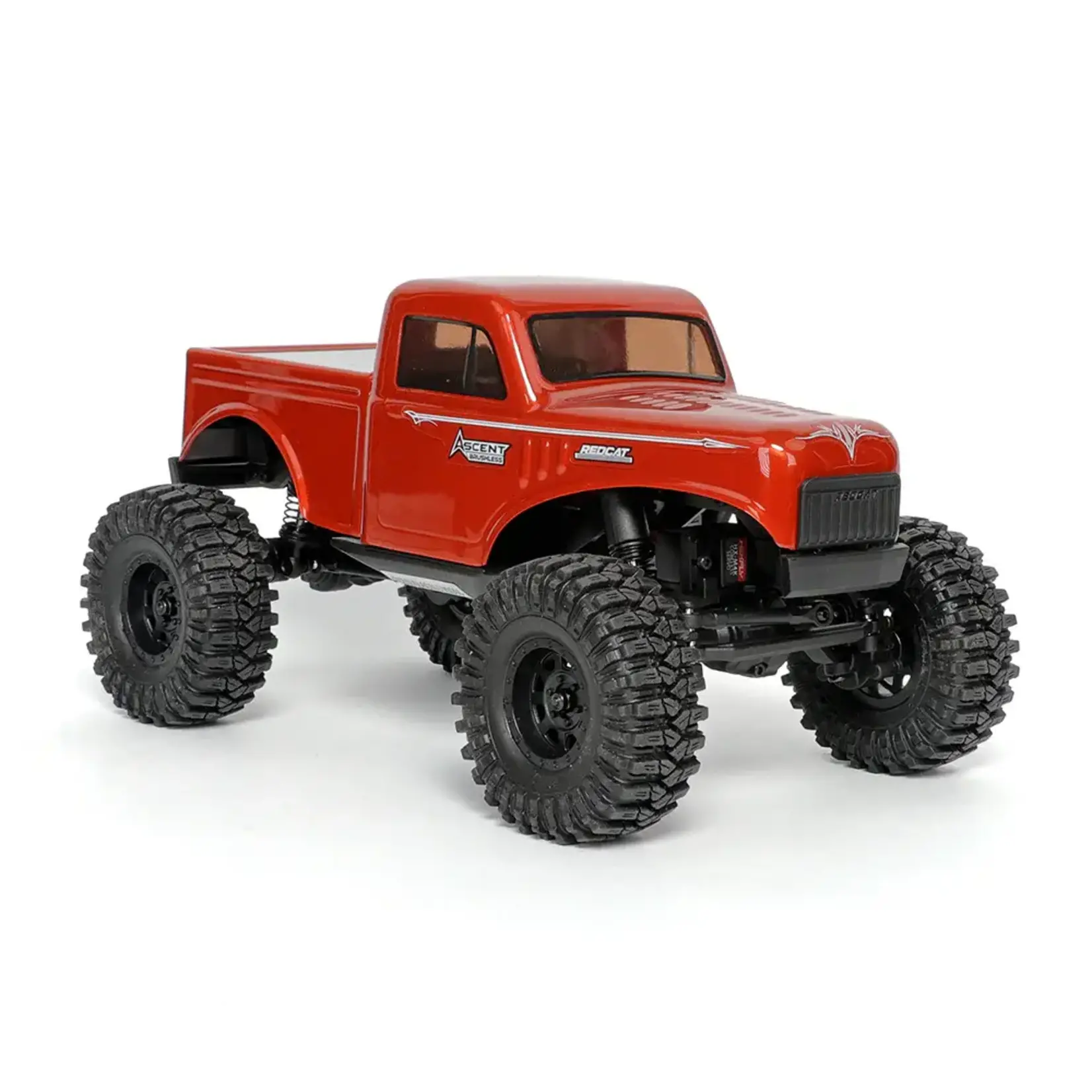 Redcat Racing Ascent-18 Brushless - 1/18 Scale Brushless Electric Rock Crawler - Orange