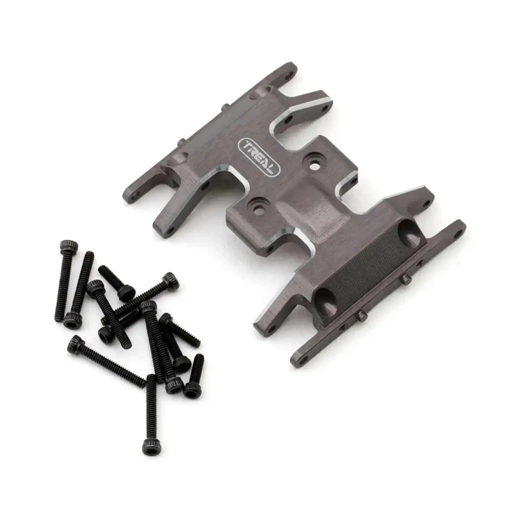 Treal Hobby Axial SCX24 Aluminum Skid Plate (Grey)