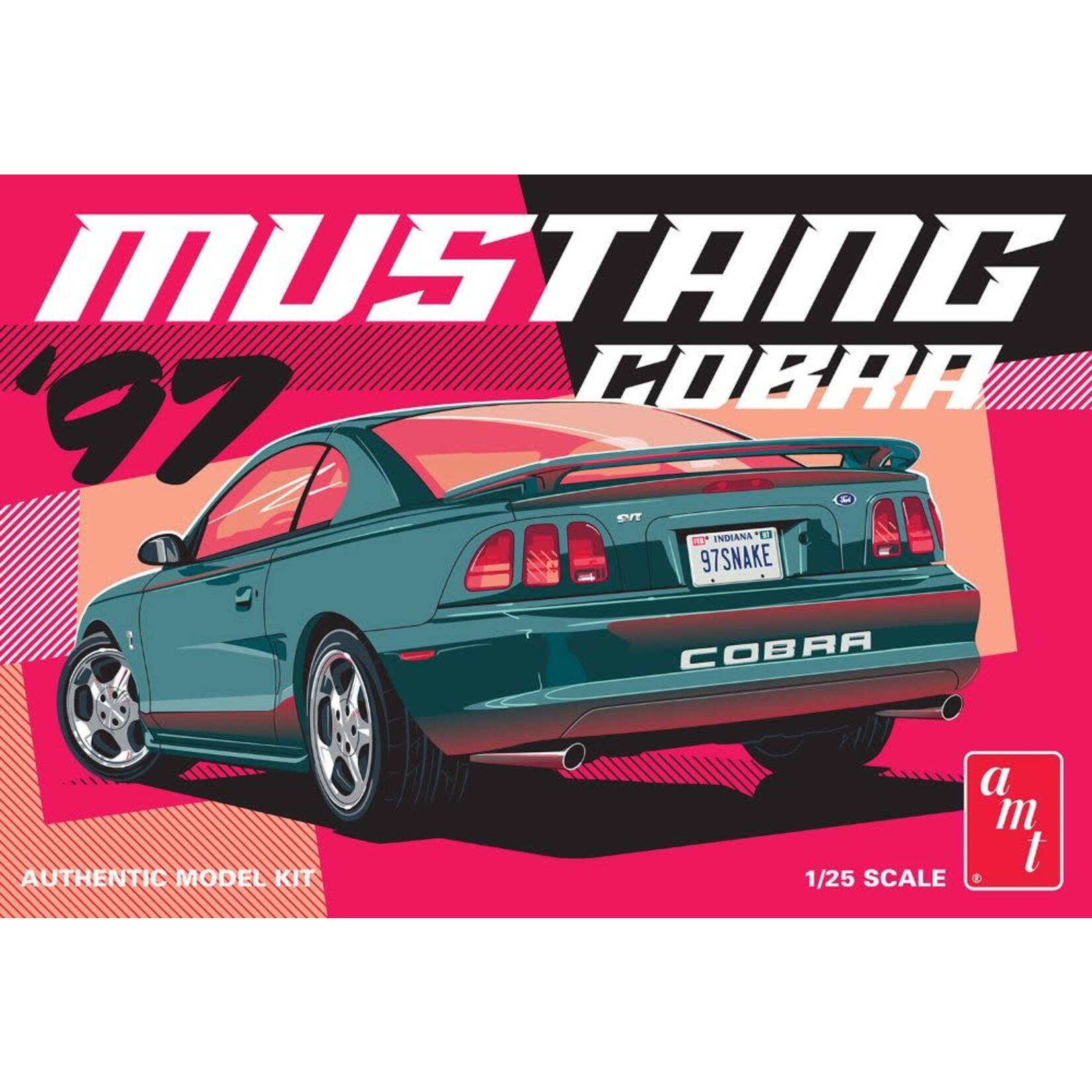 AMT 1/25 1997 Ford Mustang Cobra Car