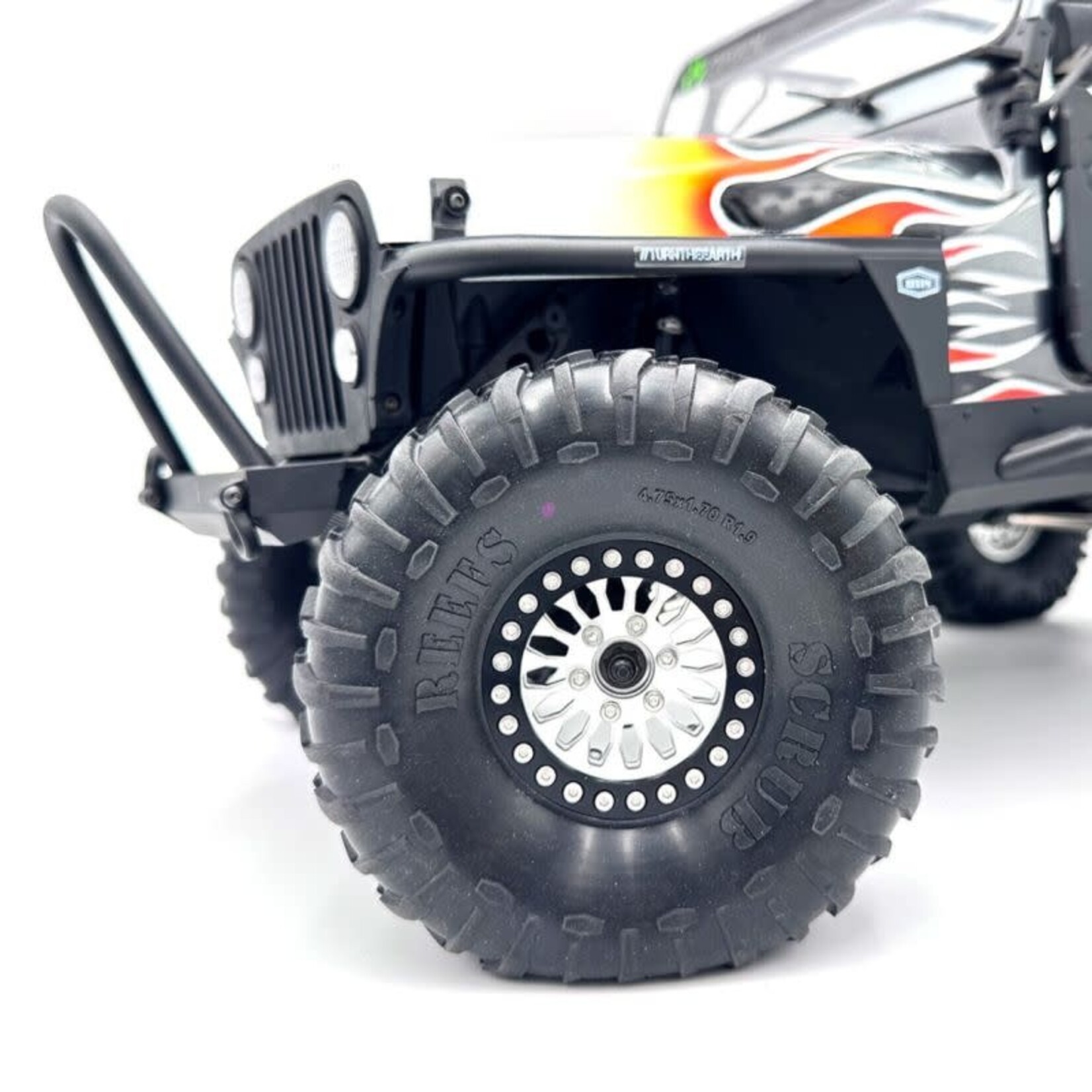 XP Scrub 4.75 Crawler Tire w/Foam (2) (Pink)