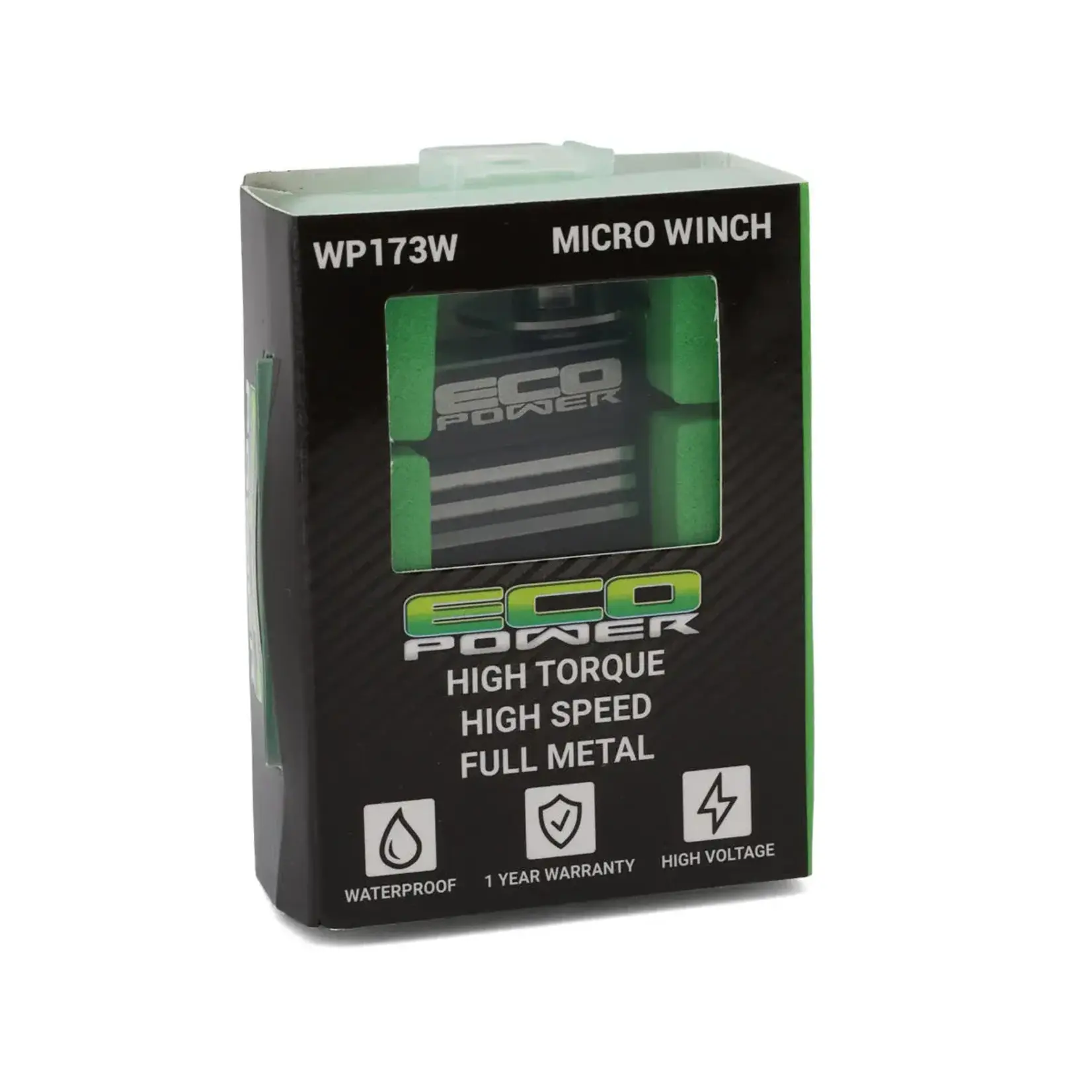 EcoPower WP173W Aluminum Digital Micro Winch Servo (HV) (Waterproof)