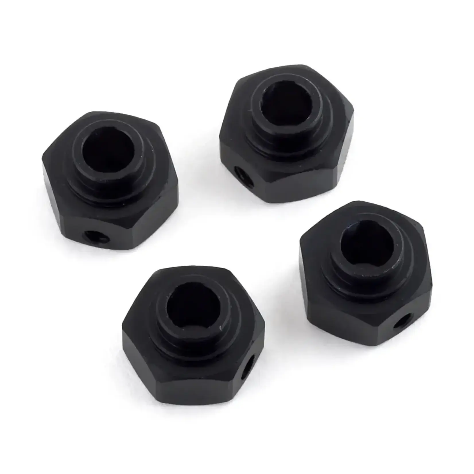 SSD RC Aluminum 6mm Capra Hex Set (4) (Black)