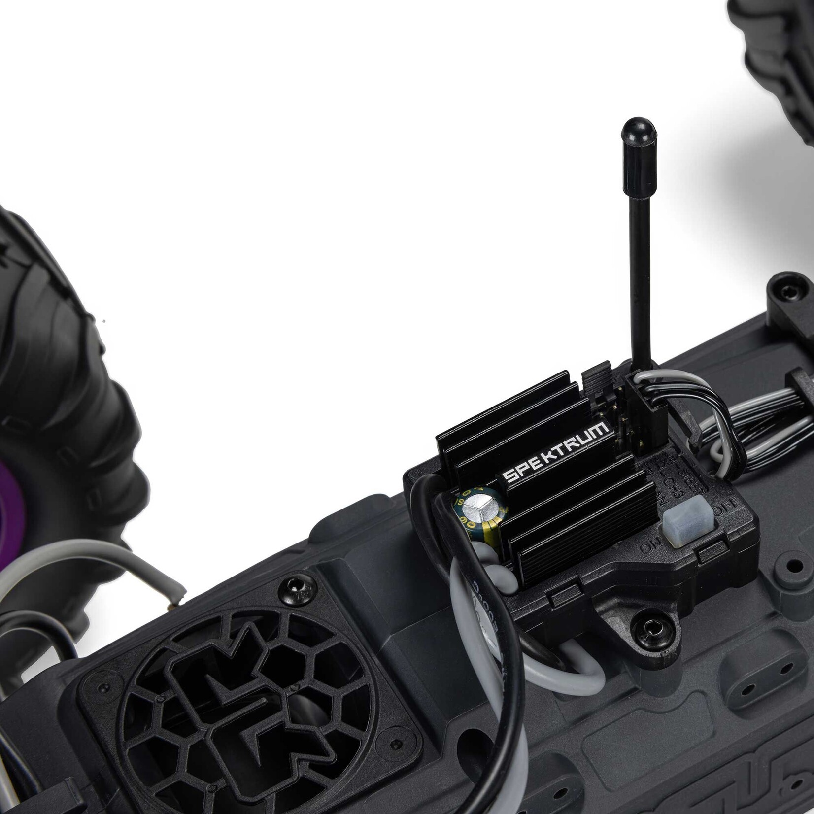 Arrma 1/10 GORGON 2WD RTR Brushed Monster Truck (Battery & Charger Included), Purple