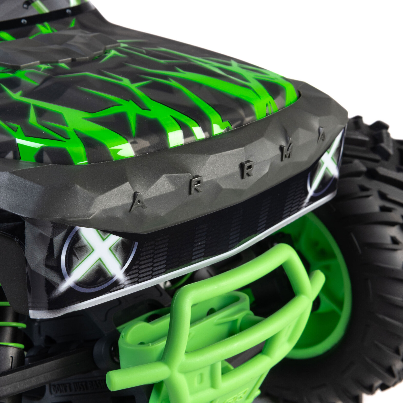 Arrma 1/10 QUAKE 223S DSC 2WD RTR Brushless Monster Truck, Green