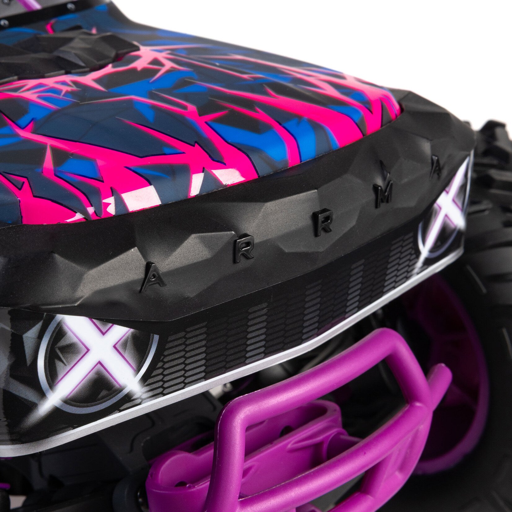 Arrma 1/10 QUAKE 223S DSC 2WD RTR Brushless Monster Truck, Purple