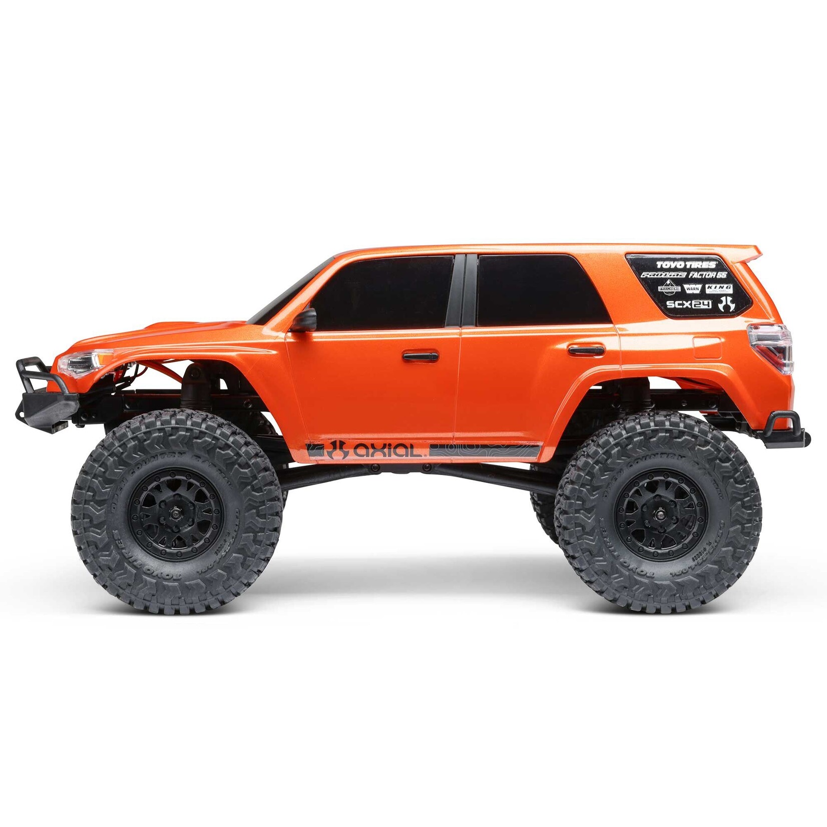 Axial 1/24 SCX24 Toyota 4Runner 4X4 RTR Brushed Rock Crawler (Battery & Charger Included), Orange