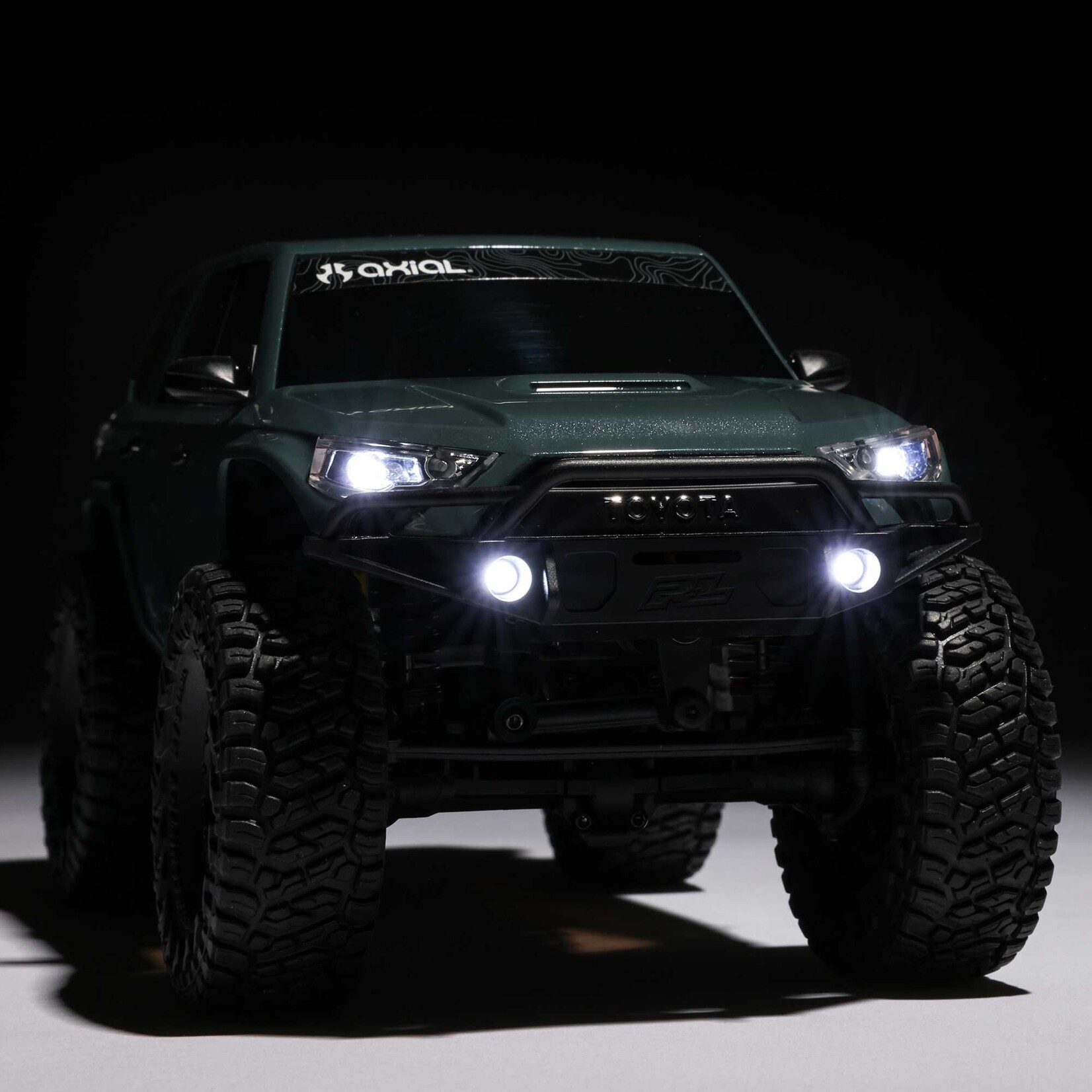 Axial 1/24 SCX24 Toyota 4Runner 4X4 RTR Brushed Rock Crawler (Battery & Charger Included), Gray