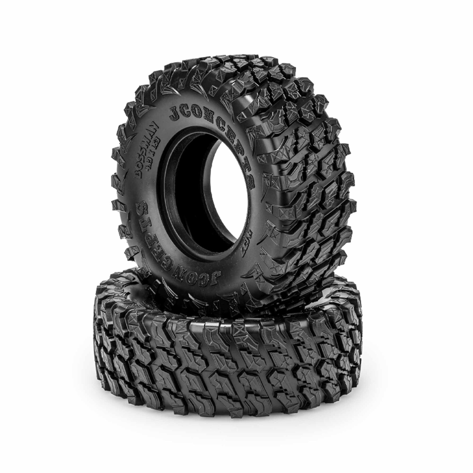 JConcepts 1/10 Bossman 1.9" (4.19" OD) Tires and Inserts, Green Compound (2)