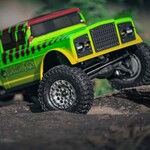 JConcepts 1/10 Rock Block 1.9" (4.19" OD) Tires and Inserts, Green Compound (2)