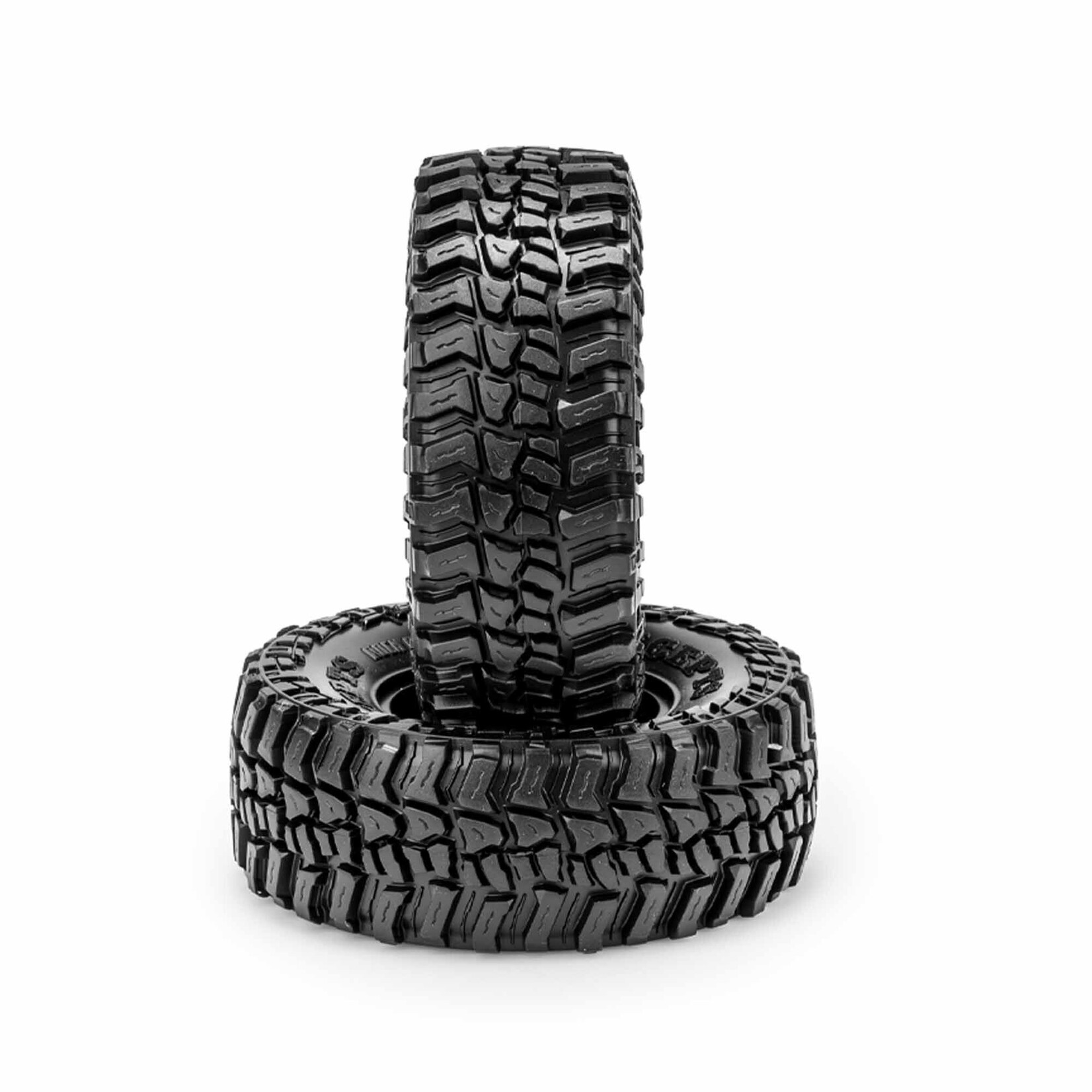 JConcepts 1/10 Rock Block 1.9" (4.19" OD) Tires and Inserts, Green Compound (2)
