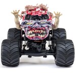 Losi 1/18 Mini LMT Zombie 2S 4X4 RTR Brushed Monster Truck (Battery & Charger Included), Red