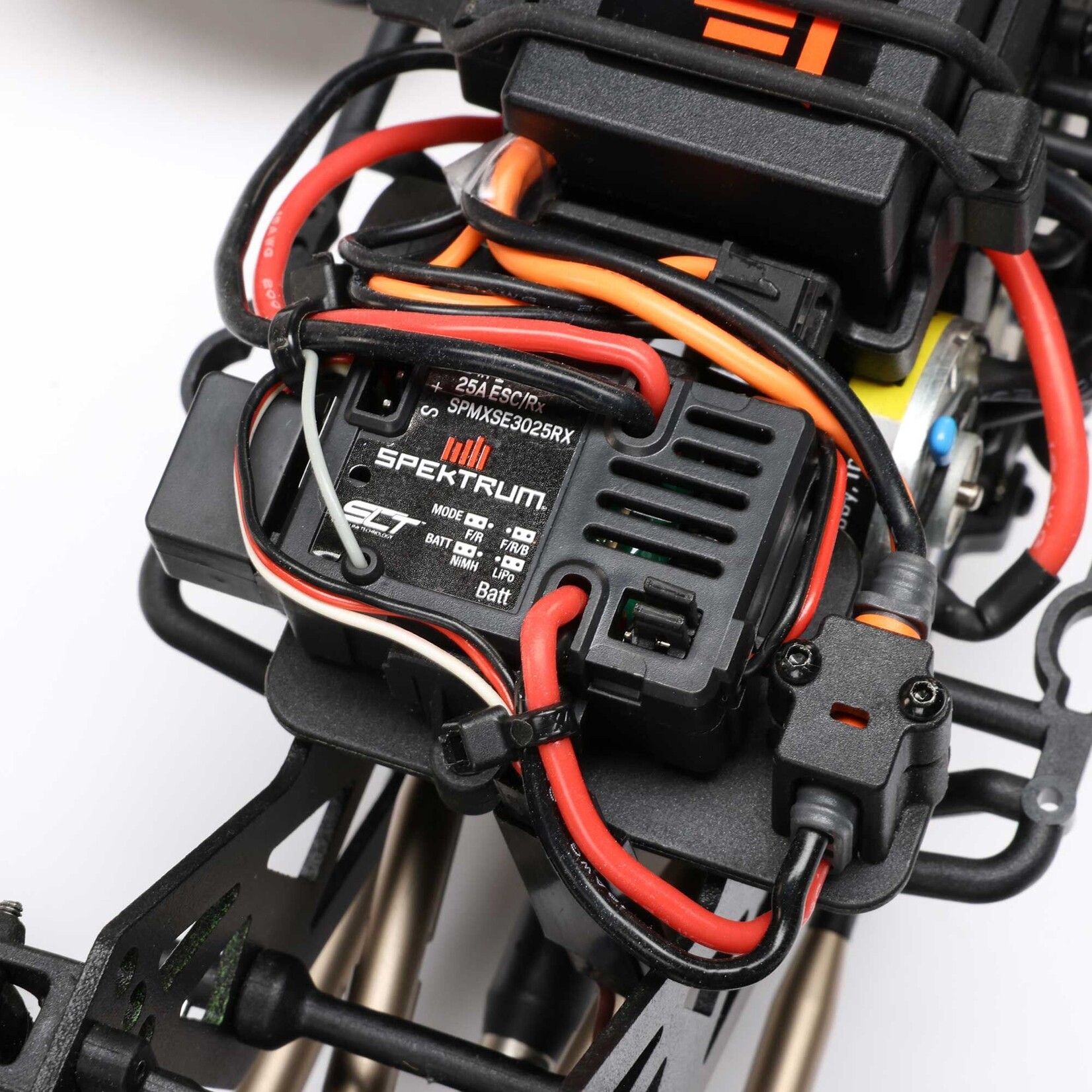 Losi 1/18 Mini LMT Zombie 2S 4X4 RTR Brushed Monster Truck (Battery & Charger Included), Red