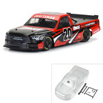 Pro-Line Pre-Cut 2024 Toyota Tundra NASCAR Truck Series Clear Body for Losi NASCAR Race Car