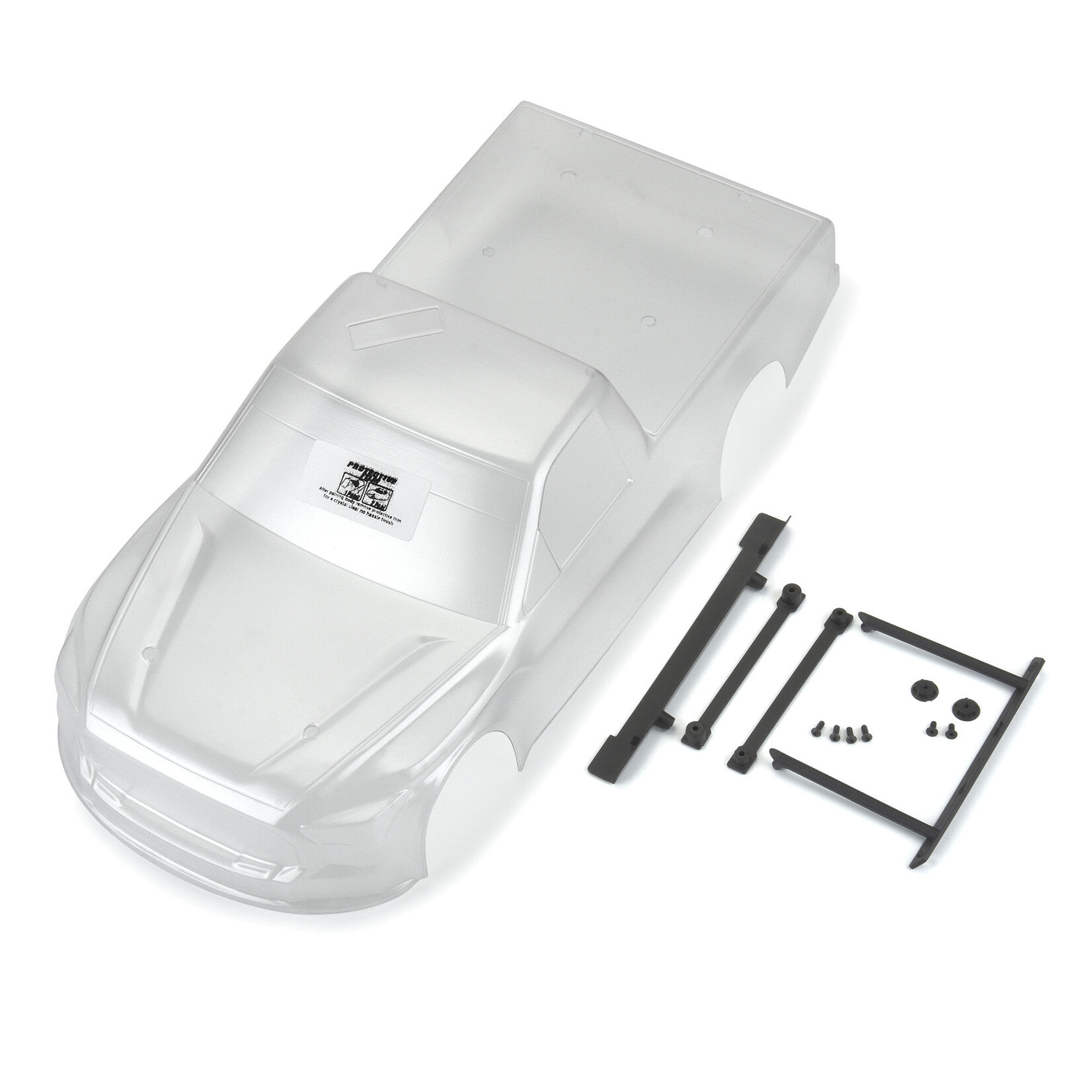 Pro-Line Pre-Cut 2024 Toyota Tundra NASCAR Truck Series Clear Body for Losi NASCAR Race Car