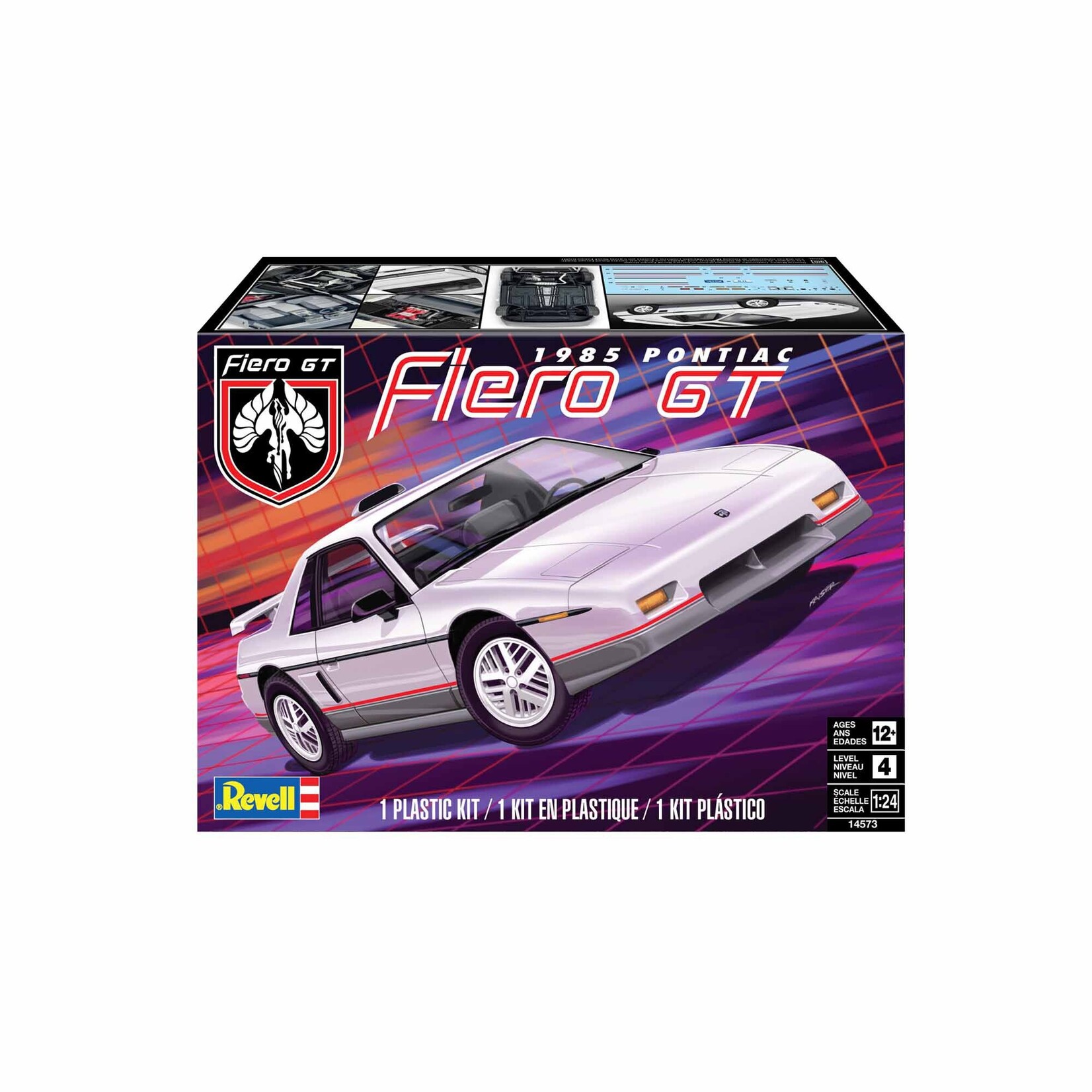 Revell 1/24 1985 Pontiac Fiero GT Model Kit