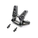 Team Losi Racing (TLR) Rear Bulkhead, Aluminum, Black: 22S Sprint