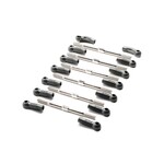 Team Losi Racing (TLR) HD Turnbuckle Kit, Titanium: 22X-T